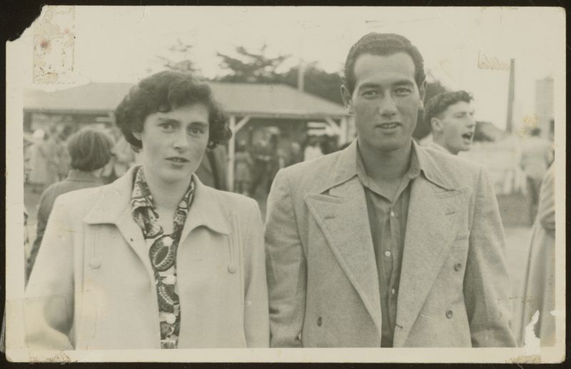 <p>Jane Davis with her husband Bill Davis, c.1960s.  Courtesy of Jane Davis</p>
